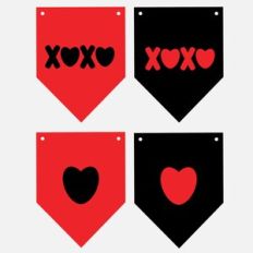 Valentine's Pennant PC 05