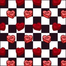 Valentine Candy Background