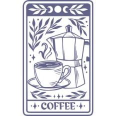 coffee tarot card