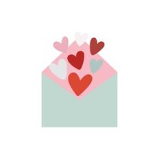 Heart and Folded Envelope