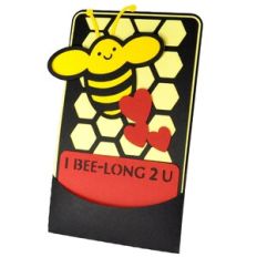 I Bee-Long 2 U – 3D Pocket Card Holder
