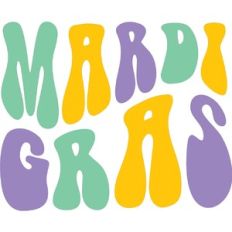 Groovy Wavy Mardi Gras