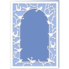 Birds and Branches Arch Card