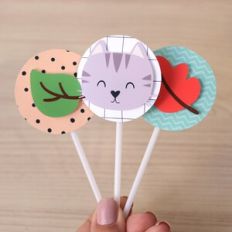 Cupcake topper