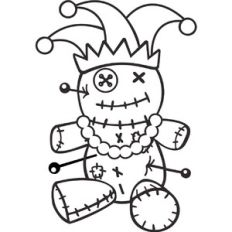 Mardi Gras Voodoo Doll