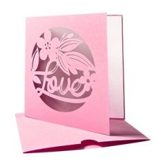 love flower card