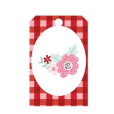 Plaid Flower Valentine
