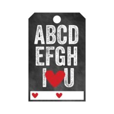 I Heart U Valentine