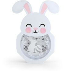 Lighted Shadowbox Decor Easter Bunny and Egg