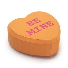 Be Mine Valentine Message Heart