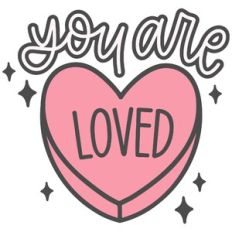 You Are Loved Valentine