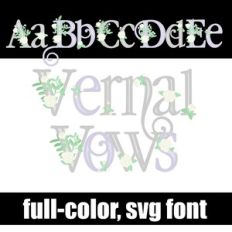 Vernal Vows Color Font