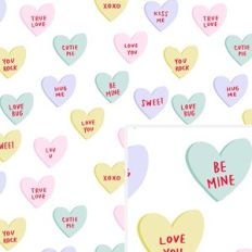 Conversation Heart Pattern