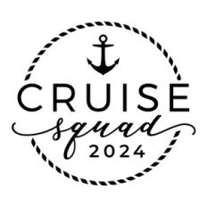 Cruise Squad 2024 with Rope and Small Anchor