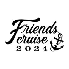 Friends Cruise 2024 With Big Anchor