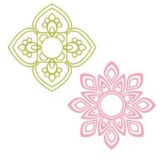 Boho Flower Mandalas