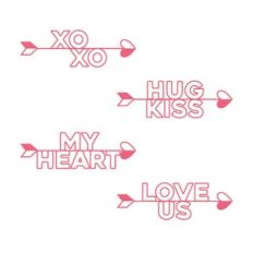 Valentine Arrows XOXO
