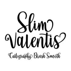 Slim Valentis Font