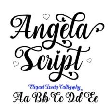 Angela Story Font