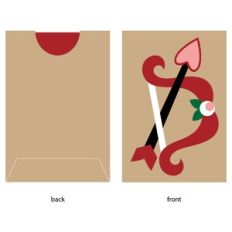 Bow and Arrow Gift Card Holder