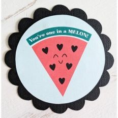 one in a melon valentine