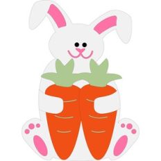 Easter Bunny Carrots