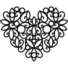 heart swirls