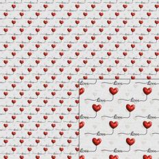 love heart pattern