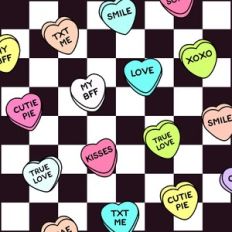 Valentine Candy Background
