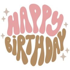 Happy Birthday Retro