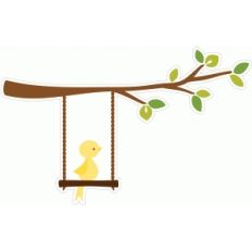 family ties - bird swing