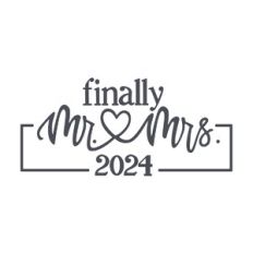 Finally Mr. and Mrs.