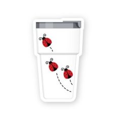 Ladybugs on Cup