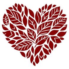 Loving Leaves Heart