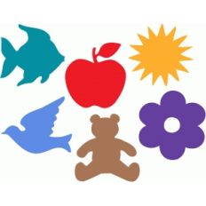 mixed silhouette shapes