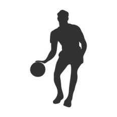 Dribbling Silhouette