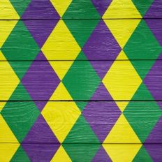Mardi Gras Diamond Background