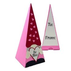 Be Mine Gnome Pyramid Box