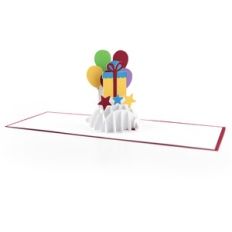 A2 Sliceform Pop Up Card Birthday Present