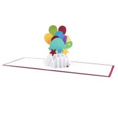 A2 Sliceform Pop Up Card Birthday Turtle