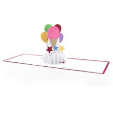 A2 Sliceform Pop Up Card Ice Cream