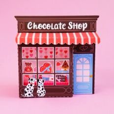 Chocolate Shop 3D Gift Box