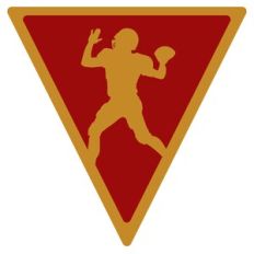 Football Player Pennant