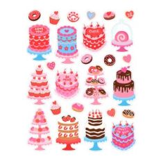 Valentines Cake Shop Stickers