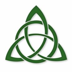 ringed celtic trinity knot
