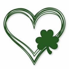 lucky heart scribble