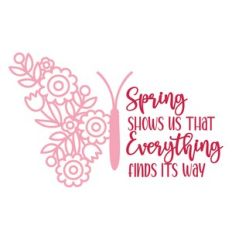 Butterfly - Spring shows us that everything finds its way