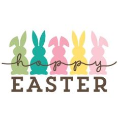 Bunnies Hoppy Easter