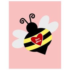 Bee Mine Valentine Card