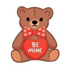 Be Mine Teddy Bear